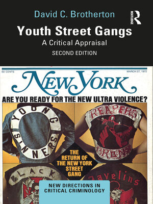 cover image of Youth Street Gangs